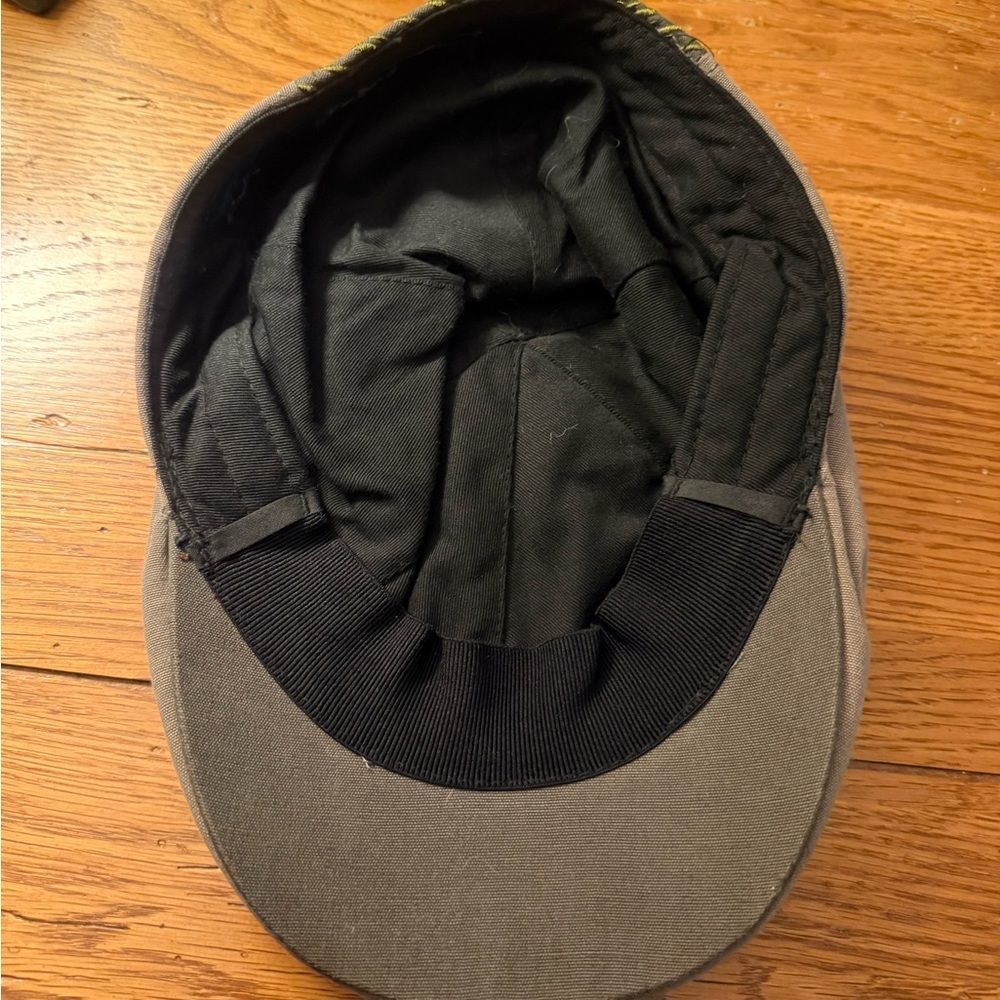 Goorin Brothers Gree/Gray Striped Flat Scally Cap - Picture 7 of 7
